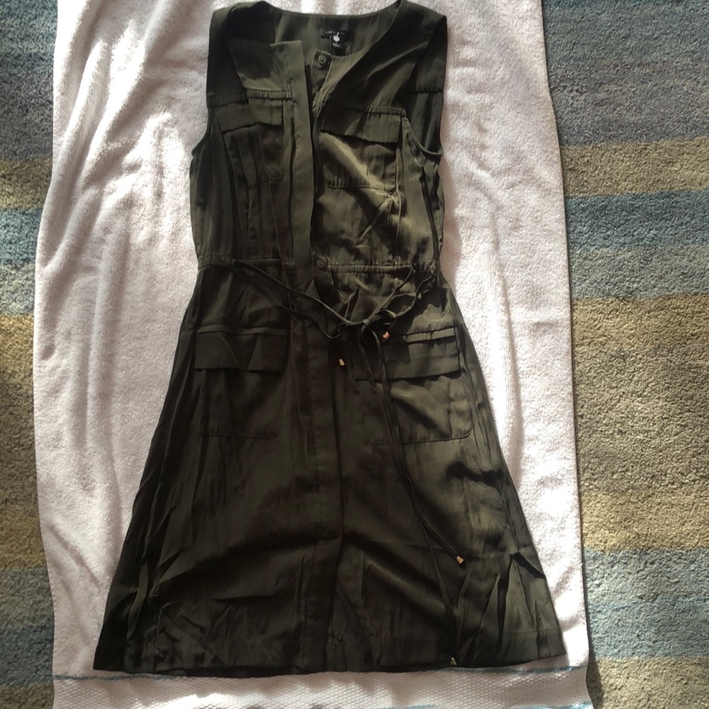 Army green dress